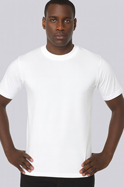 belpa Ανδρικό εσώρουχο Ersa Ribana με μισό μανίκι με λαιμόκοψη σε σειρά των 6