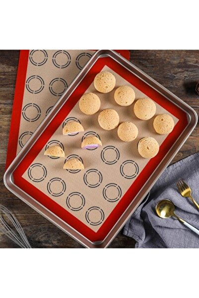 Genel Markalar Silikon Makaron Mat 40*30 Cm