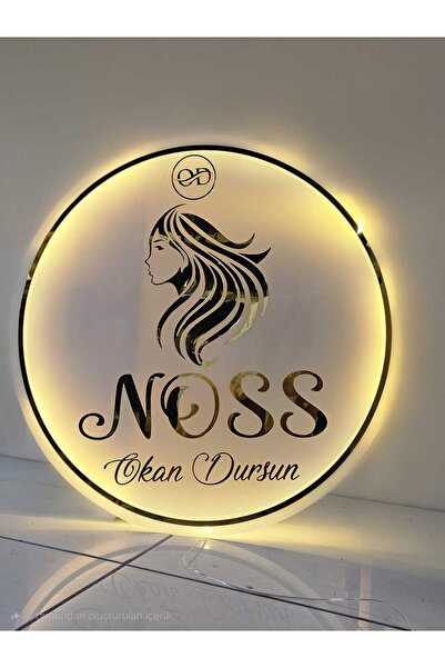 En Güzel Günde Kişiye Özel Işıklı Duvar Panosu 70*70 cm