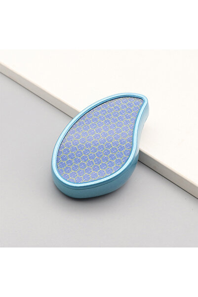 Choice3 مبرد قدم زجاجي نانو أزرق لإزالة الجلد الميت والمسامير، ملف قدم لتقشير...