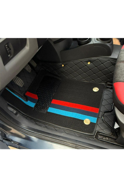 8D Renault Clio 4 2007 Sonrası Aracına Özel Çift Katmanlı Havuzlu Paspas Takımı