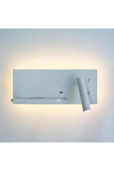 Generic Wireless Wall Lamp USB 5V Charger Wall Lights Hotel Headboard Reading Lighting Spot Luminaire Lamp (