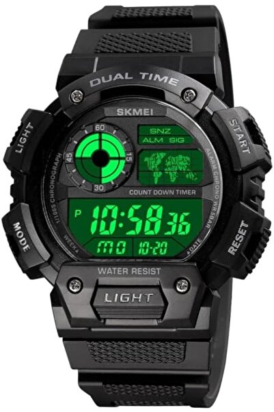 Generic ساعة SKMEI 1723 الأصلية ذات التوقيت المزدوج وشاشة العرض الرقمية LED ا...