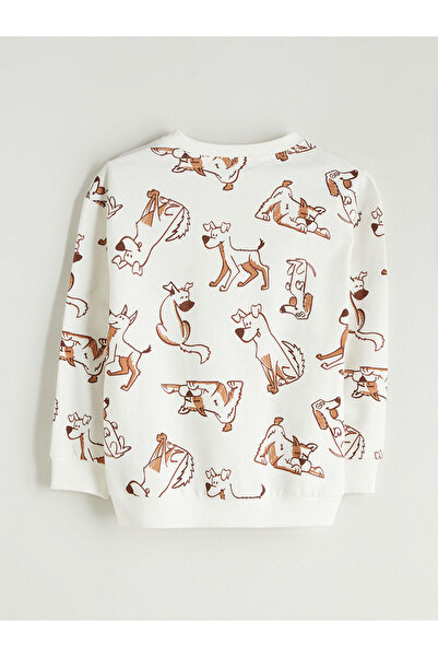 LC Waikiki New Season Scooby-Doo Printed Boys' Sweatshirt and Sweatpants 2-Piece Set