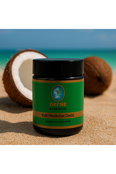 NU-KA DEFNE ESSENCIA زيت جوز الهند الصلب - زيت ثابت نقي 100% تقليدي 30 مل