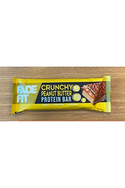 Fade Fit -شريط بروتين زبدة الفول السوداني المقرمش ٥٥ غرام × ٦