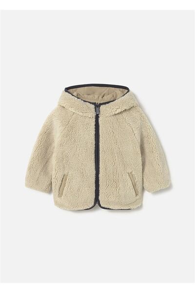 MAYORAL Baby Boy Double-Sided Coat Beige 2422