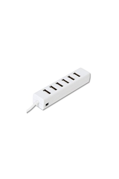 SOHO Hub 7 porturi USB 2.0 pentru PC sau laptop, Alb