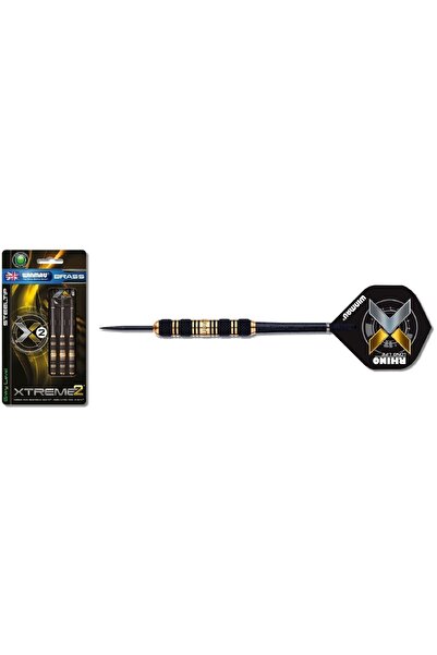 WINMAU "XTREME2" 21gr CARBONFIBER SHAFT STEELTIP Dart Oku Seti 5023231005946