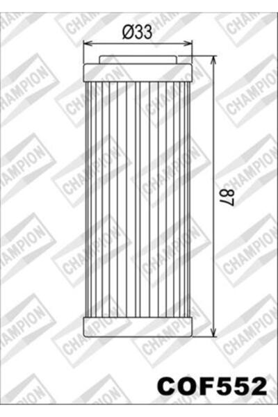 FERODO Motorcycle Oil Filter COF552 - Compatible with CHAMPION, KTM, HUSQVARN...