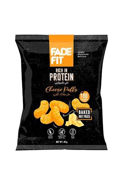 Fade Fit - فطائر الجبن، غنية بالبروتين، مخبوزة، غير معدلة وراثيًا 40 جم × 12