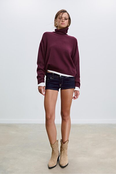 Stradivarius Dik Yaka Kazak