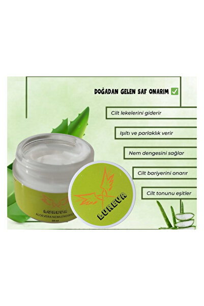 Huncalife Nature Sarımsaklı Şampuan 500 Ml 3 Adet LUREVA Aloevera Nemlendirici krem 50 Ml