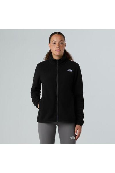 THE NORTH FACE Dámská fleecová bunda Glacier s celopropínacím zipem Nf0A8D2Fjk31 Black-S