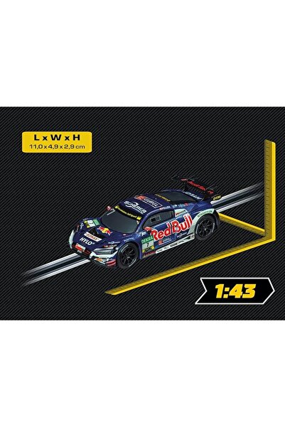 Carrera GO!!! DTM Supercars Slot Car Set | 1:43 Scale Racing Track with 2 Cars, Model 20062595