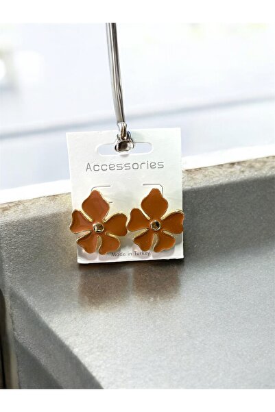 Takıtolia أقراط بنمط الزهور البنية الحضرية