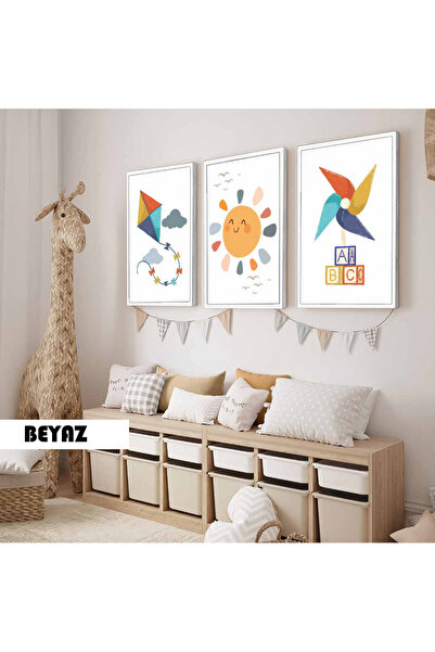 Harika bir ev Dečija soba Dnevna soba - Minimalistički Moderni Boemski KITE-W...