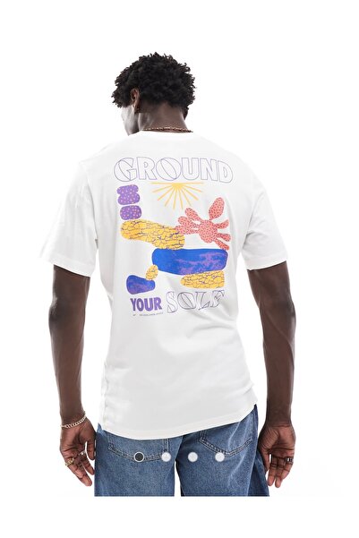 Nike Sportswear HBR Open 1 Short-Sleeve Beyaz Erkek T-shirt