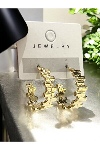 Takıtolia أقراط دائرية ذهبية من ميوز