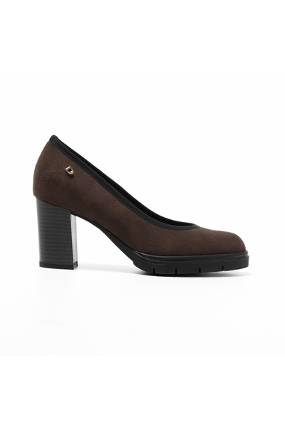 Donna Serena Women / Girls Heels/ Stilettos 483700Ds Donna Serena 3700Ds Camoscio Tdm