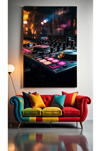 özkacar DJ TURNTABLE V2 Σπίτι Τοίχος Σαλόνι Σαλόνι Ομορφιάς Γραφείο Κατάστημα...