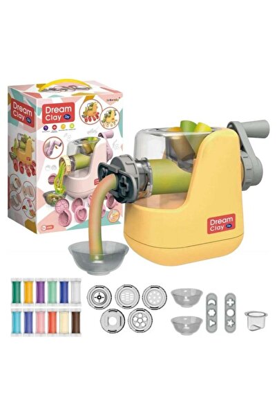 Toybox Kids Noodle Machine Dough Kit, Color Dough Kitchen Creations Set, Fun Safe Playdough