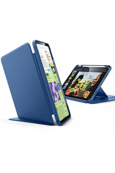 ESR Husa iPad Pro 13 (2024) Flip Hybrid Pen, albastru