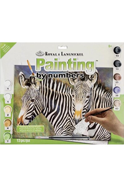 Royal&Langnickel رسم حمار وحشي من جريفي حسب الرقم