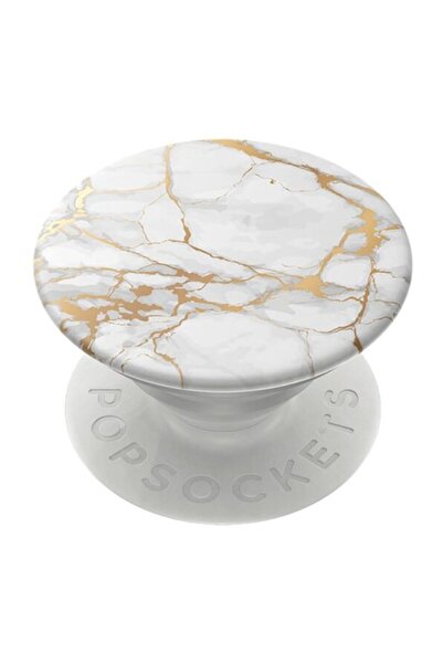 popsocket Suport telefon, DON Power, B61, plastic dur, marmură Lutz aurie supremă