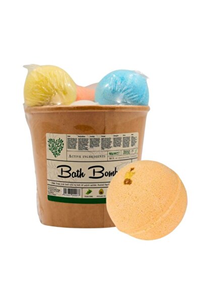 Soap&Friends مجموعة كبيرة من 7 قنابل استحمام فوارة متعددة النكهات (7 × 80 جرام)