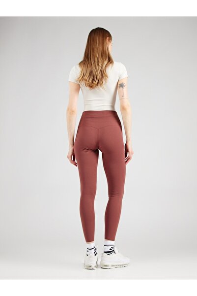 Nike Dri-Fit Zenvy Gentle-Support InfinaSoft High-Waisted Training Kahverengi Kadın Antrenman Tayt