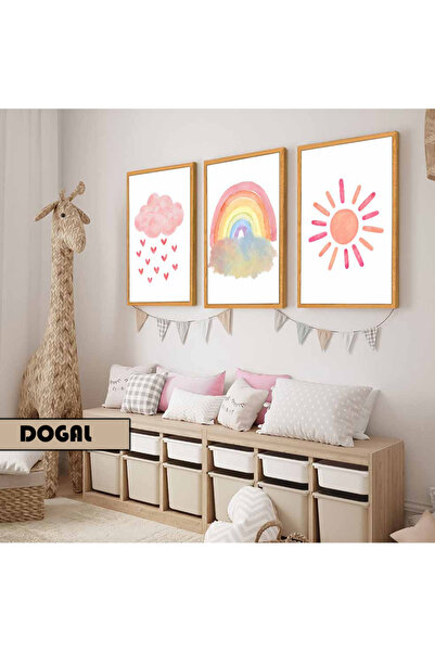 Harika bir ev Dečija soba Dnevna soba - Minimalistički Moderni Boemski NEŽNO ...