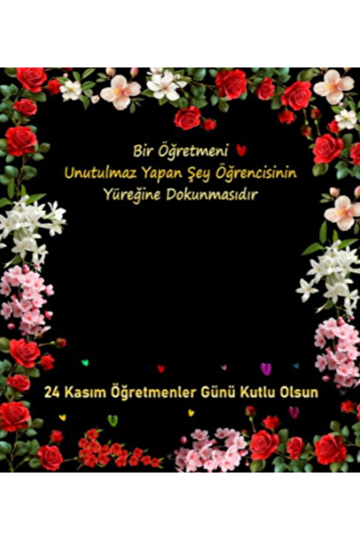 PROMISEBACKDROP2 24 Kasım Öğretmenler Günü Okul Etkinlik Kumaş Pano 150x200 Cm