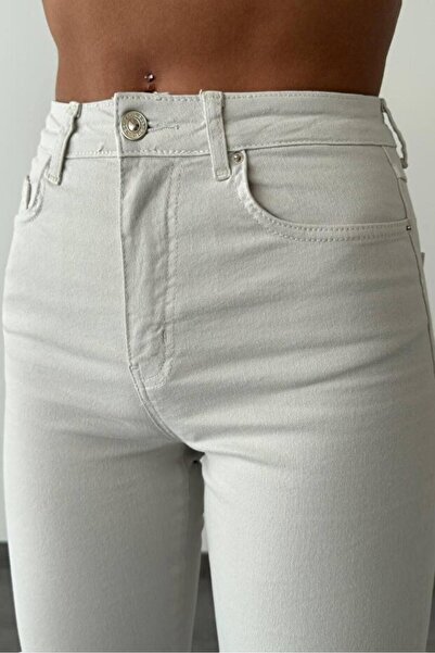 LACARINO Γυναικείο τζιν παντελόνι 7130 ΠΕΤΡΑ