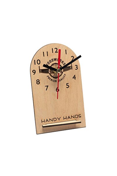 OEM Wooden Desk Clock HH975 Personalized 10x17 cm