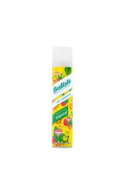 Batiste Dry Shampoo for Dry Hair - Tropical Fragrance, 200 ml
