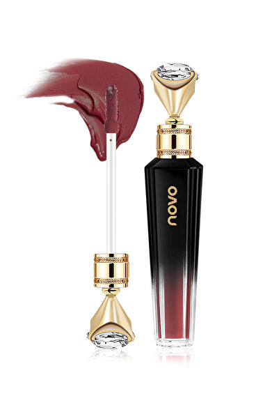 No-vo Matte Lip Gloss, Moisturizing No-Sticky Long Lasting Waterproof Mist Fa...