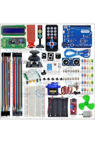 URETMAKER Arduino Leonardo Süper Başlangıç Seti