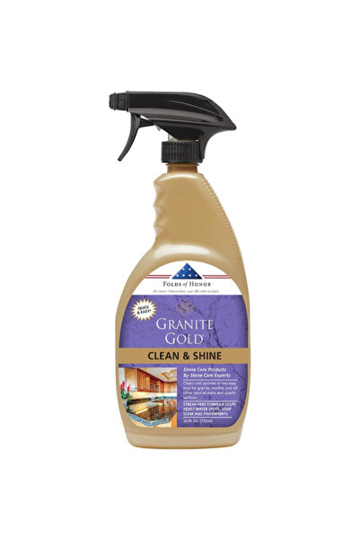 Granite Gold منظف ​​الأسطح بتركيبة خاصة، خالي من الخطوط، نظيف ولامع، 710 مل