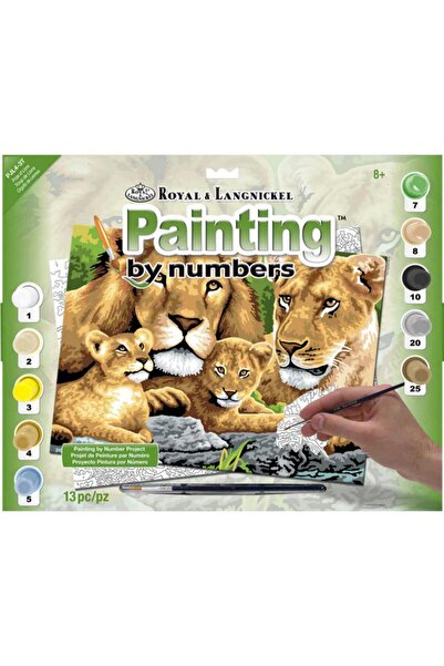 Royal&Langnickel فخر الأسود - الطلاء حسب الرقم