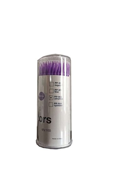 OneLash Set 100 applicators Microbrush, ultra-fine brush extensions for false...