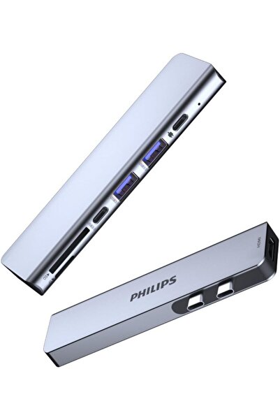 Philips MacBook için Type-C Çoklu Dönüştürücü Hub USB 3.0 SWR1604C