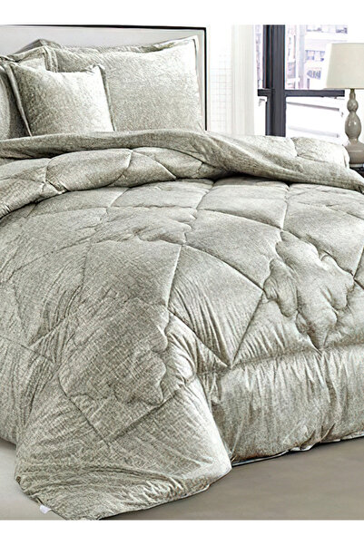 Generic Soft Velvet Comforter set, 4 Pcs Soft Bedding Set, Single Size 160x210cm