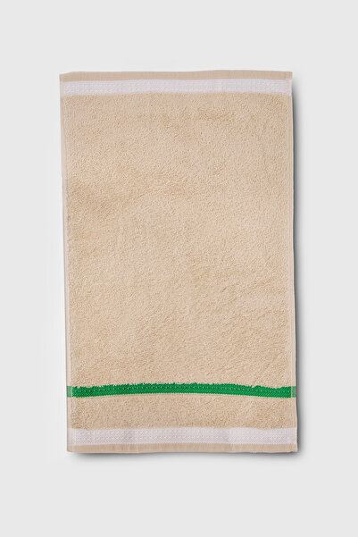 Benetton Home Рушник для ванної кімнати, рушник для рук, рушник для тіла, бежевий, 100% бавовна, набір з 3 штук, 70x140 см, 50x90 см, 30x50 см