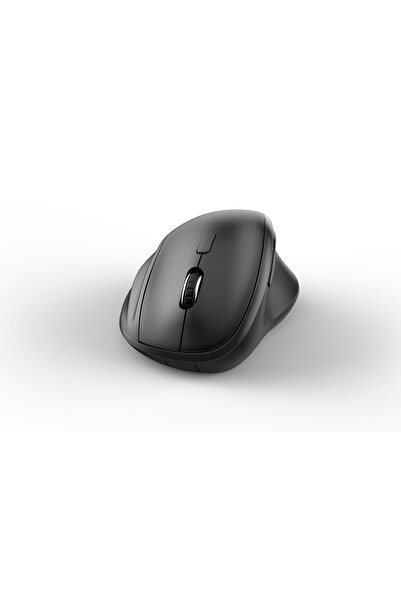 Micropack ماوس لاسلكي MP-V01W RF 2.4G - شكل مريح، 6 أزرار، 1600 نقطة في البوصة، أسود