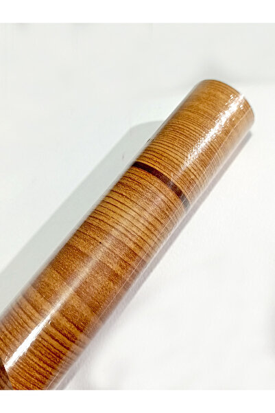 Limmy Adhesive Acetate Brown Striped Wood Patterned 45X200 cm - 1 Piece