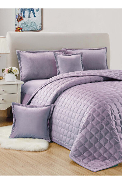 Generic Soft Velvet Comforter set, 4 Pcs Soft Bedding Set, Single Size 160x210cm