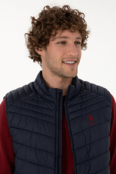 U.S. Polo Assn. Ανδρικό γιλέκο Navy Blue 50312012-VR033