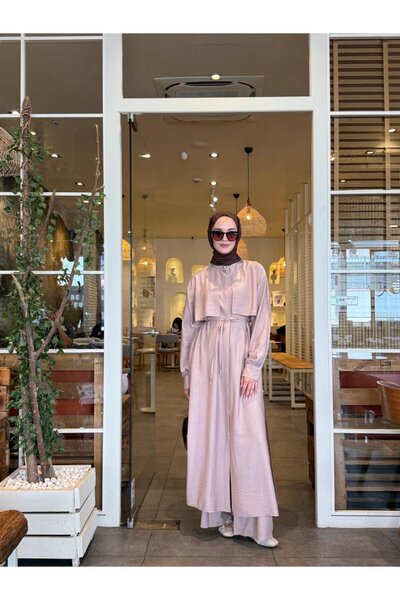 NS Moda طقم حجاب أيشا موديل المنك 543