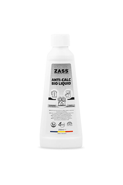 Zass Liquid descaling agent Bio, ZDL 01, For Coffee Makers and Kettle, Anti-limescale, 250 ml